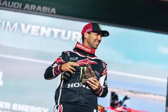 Martim Ventura, Dakar rider with Monster Energy Honda HRC Rally2