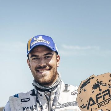 Kevin Gallas at the Africa Eco Race 2026